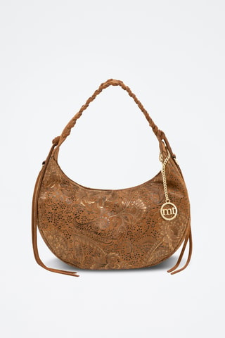 Cabas en nubuck Biancospini - Marron