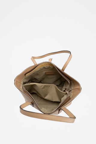 Cabas en cuir Parma - Beige
