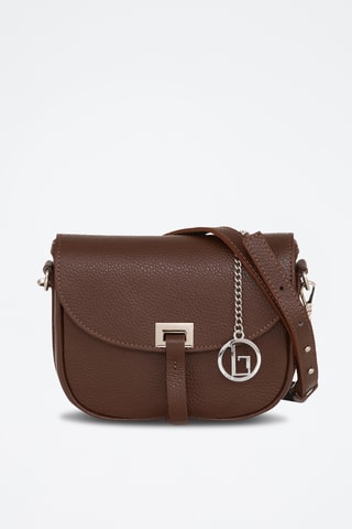 Sac bandoulière en cuir Neva - Marron
