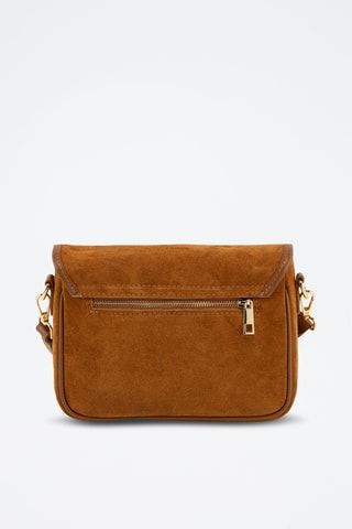 Sac bandoulière en cuir Magreglio - Marron