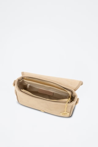Sac bandoulière en cuir Magreglio - Taupe