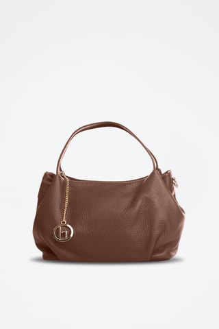 Sac à main en cuir Taro - Noir