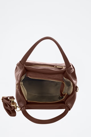 Sac à main en cuir Taro - Noir