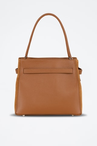 Sac à main en cuir Terraggio - Marron