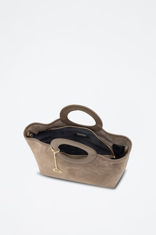 Sac à main en cuir Devoto - Taupe