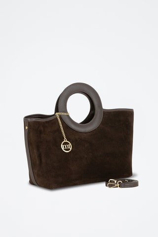 Sac à main en cuir Devoto - Marron