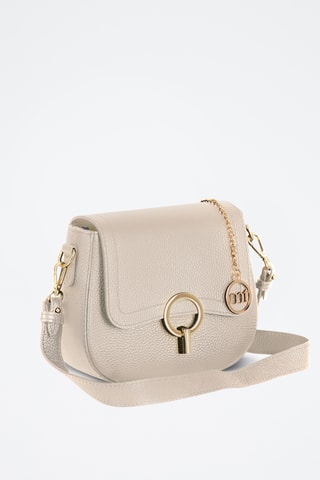 Sac bandoulière en cuir Carracci - Beige