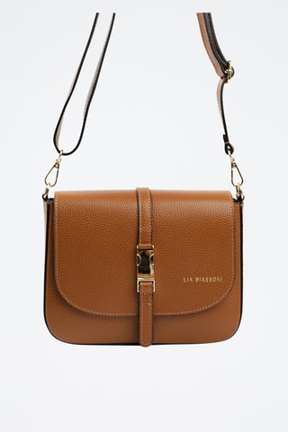 Sac bandoulière en cuir Follone - Marron
