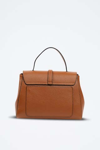 Sac à main en cuir Battendiero - Marron
