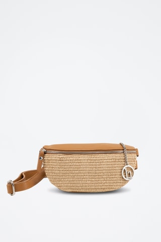 Sac banane en cuir Niccone - Marron