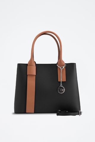 Sac à main en cuir Argonne - Noir