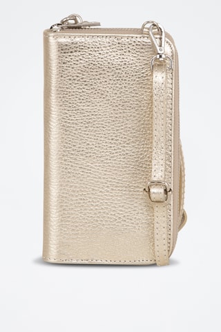 Sac bandoulière en cuir Cerca - Doré