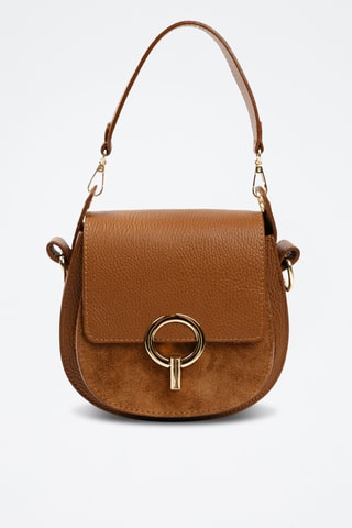 Sac à main en cuir Catona - Marron