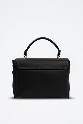 Sac à main en cuir Racanello - Noir