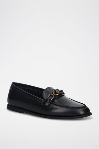 Mocassins en cuir de veau - Noir