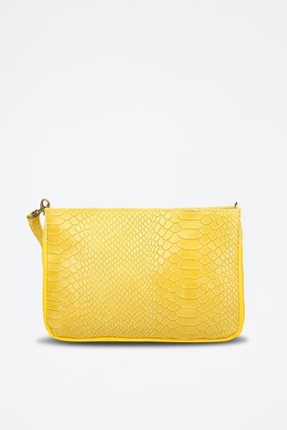 Pochette en cuir - Beige