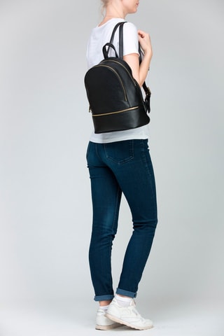 Sac à dos en cuir - Beige