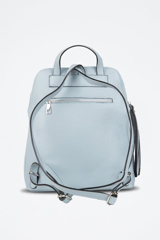 Sac à dos en cuir de veau - Beige