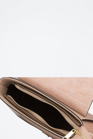 Sac à main en cuir - Argenté