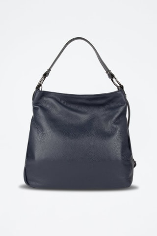 Sac porté épaule en cuir de veau - Beige