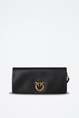 Sac porté épaule en cuir - Noir
