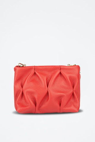 Sac bandoulière en cuir - Blanc