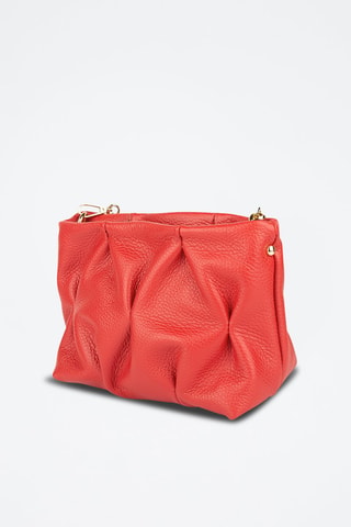 Sac bandoulière en cuir - Blanc