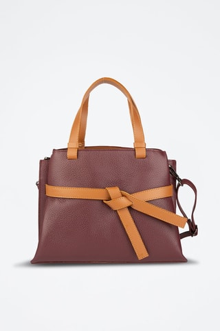 Sac à main en cuir - Bleu