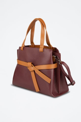 Sac à main en cuir - Bleu