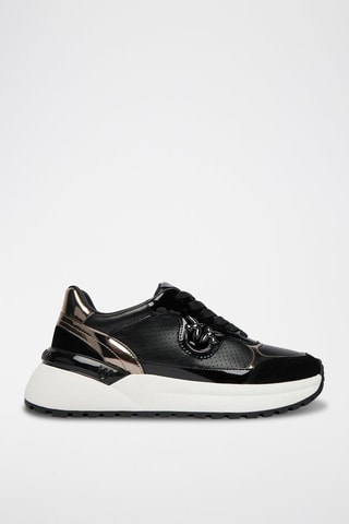 Baskets en cuir - Noir