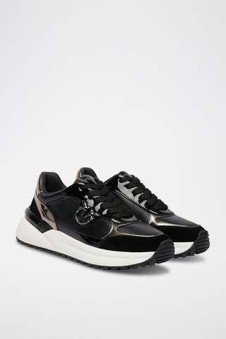 Baskets en cuir - Noir