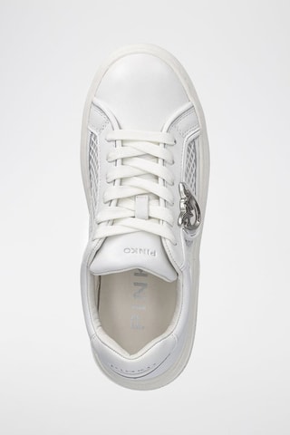 Baskets plateformes en cuir - Blanc