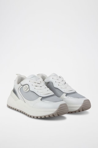 Baskets en cuir de veau - Gris