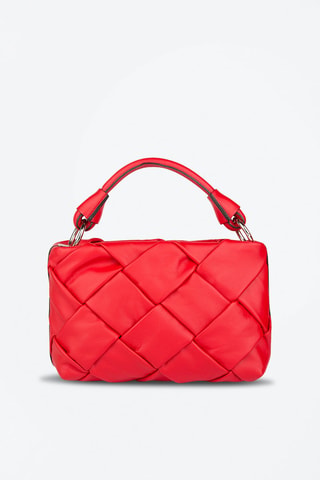 Sac bandoulière en cuir de veau - Bleu