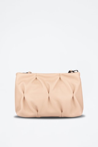 Sac bandoulière en cuir de veau - Bleu