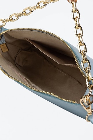 Sac porté épaule en cuir - Marron