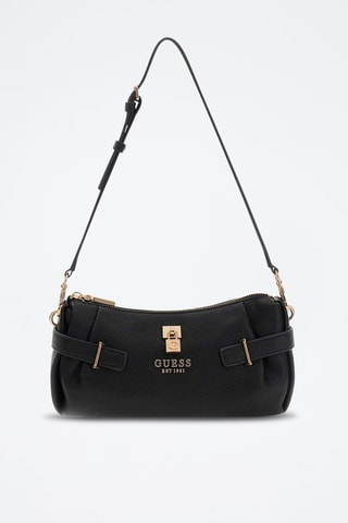 Sac porté épaule Yesba Mini - Noir et doré