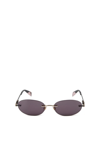 Lunettes de soleil femme - Doré rose