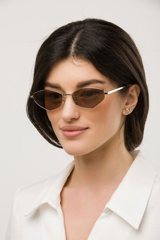 Lunettes de soleil femme - Doré