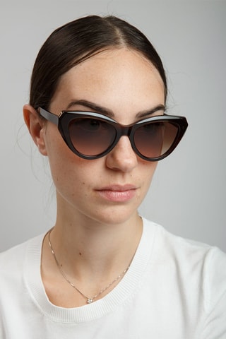 Lunettes de soleil femme - Marron