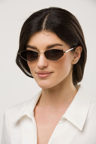 Lunettes de soleil femme - Marron