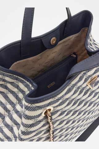 Cabas et pochette - Bleu marine