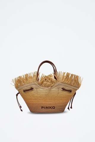 Cabas Pagoda - Beige et marron
