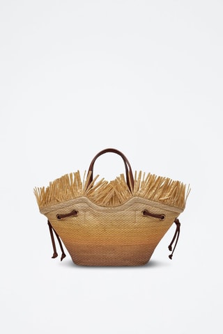 Cabas Pagoda - Beige et marron
