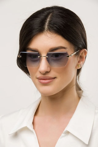 Lunettes de soleil femme - Catégorie 3 - Just Cavalli - Doré rose