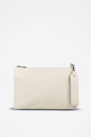 Sac bandoulière en cuir - Beige