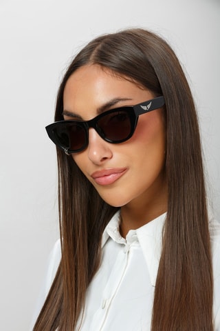 Lunettes de soleil femme - Catégorie 3 - Rouge
