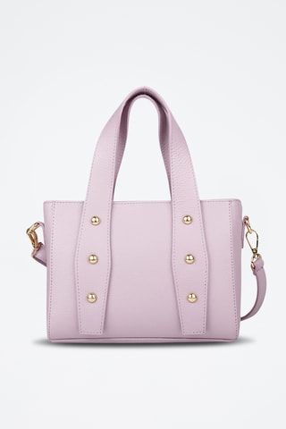 Sac à main en cuir - Violet