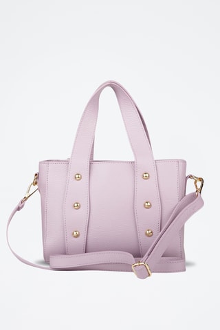 Sac à main en cuir - Violet
