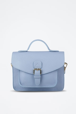Sac à main en cuir - Bleu